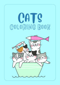Cats Colouring Book