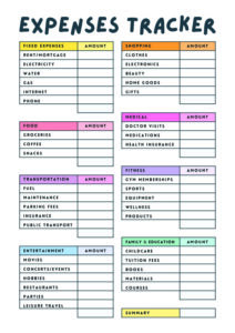 Expenses Tracker