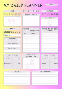 My Daily Planner (yellowpink)