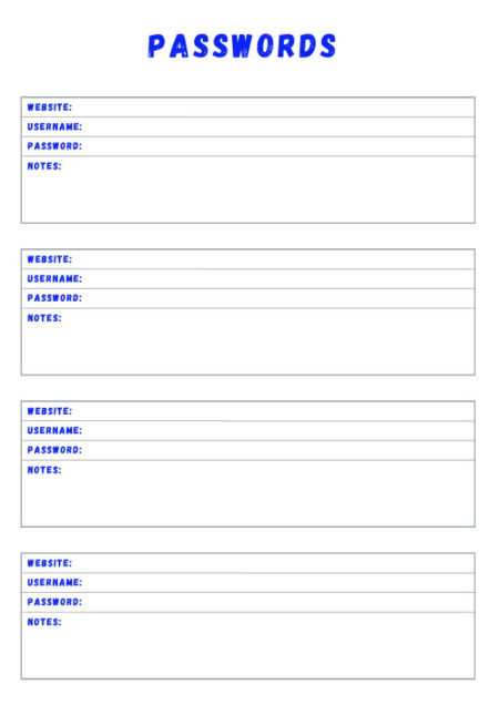 Passwords